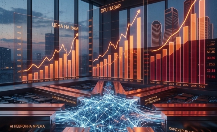 Хардуерната цена на интелекта: Защо AI оскъпява бизнес инфраструктурата?